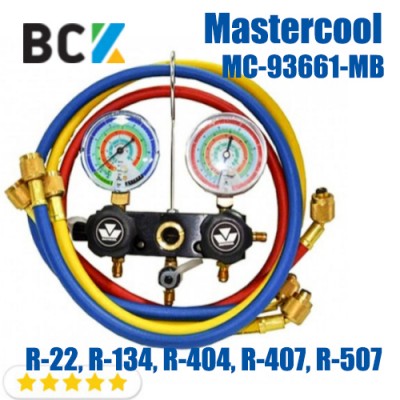 Двухвентельний манометрический колектор Mastercool MC-93661-MB (R-22, R-134, R-404, R-407, R-507) Двухвентельний манометрический колектор Mastercool MC-93661-MB (R-22, R-134, R-404, R-407, R-507)