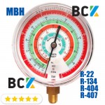 Манометр Mastercool MBH в.д. фреон R22 R134 R404 R407 США для фреонових холодильних систем висока сторона Манометр Mastercool MBH в.д. фреон R22 R134 R404 R407 США для фреонових холодильних систем висока сторона