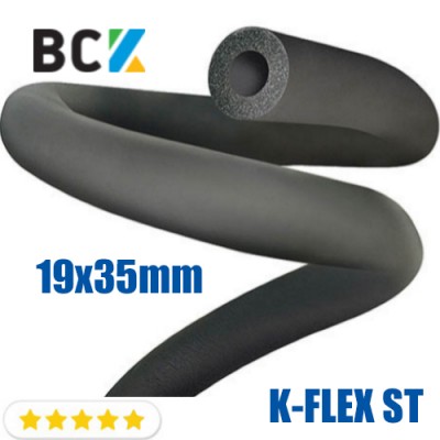 Трубка K-FLEX ST 19x35mm ізоляція для труб каучукова Трубка K-FLEX ST 19x35mm ізоляція для труб каучукова