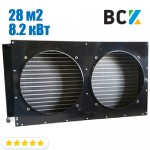 Конденсатор повітряного охолодження FN-28.0/CD-28.0 8.2 кВт 900x180x430mm