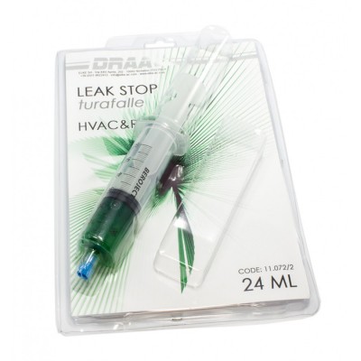 Шприц з герметиком LEAK STOP фреону DRA090UN (TR1156) 24ml Шприц з герметиком LEAK STOP фреону DRA090UN (TR1156) 24ml