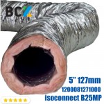 Повітропровід гнучкий ізольований 5" 127мммм 10м. Isoconnect B25MP Голандія минеральная вата d125 для вентиляції і кондиціонування